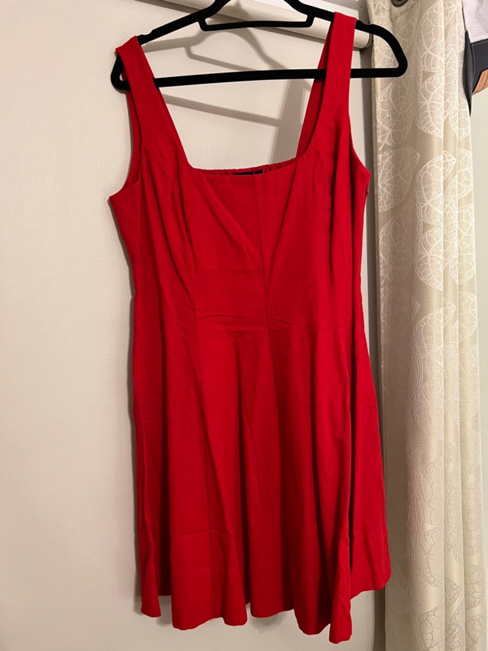 GAP Red Square Neck Mini Dress